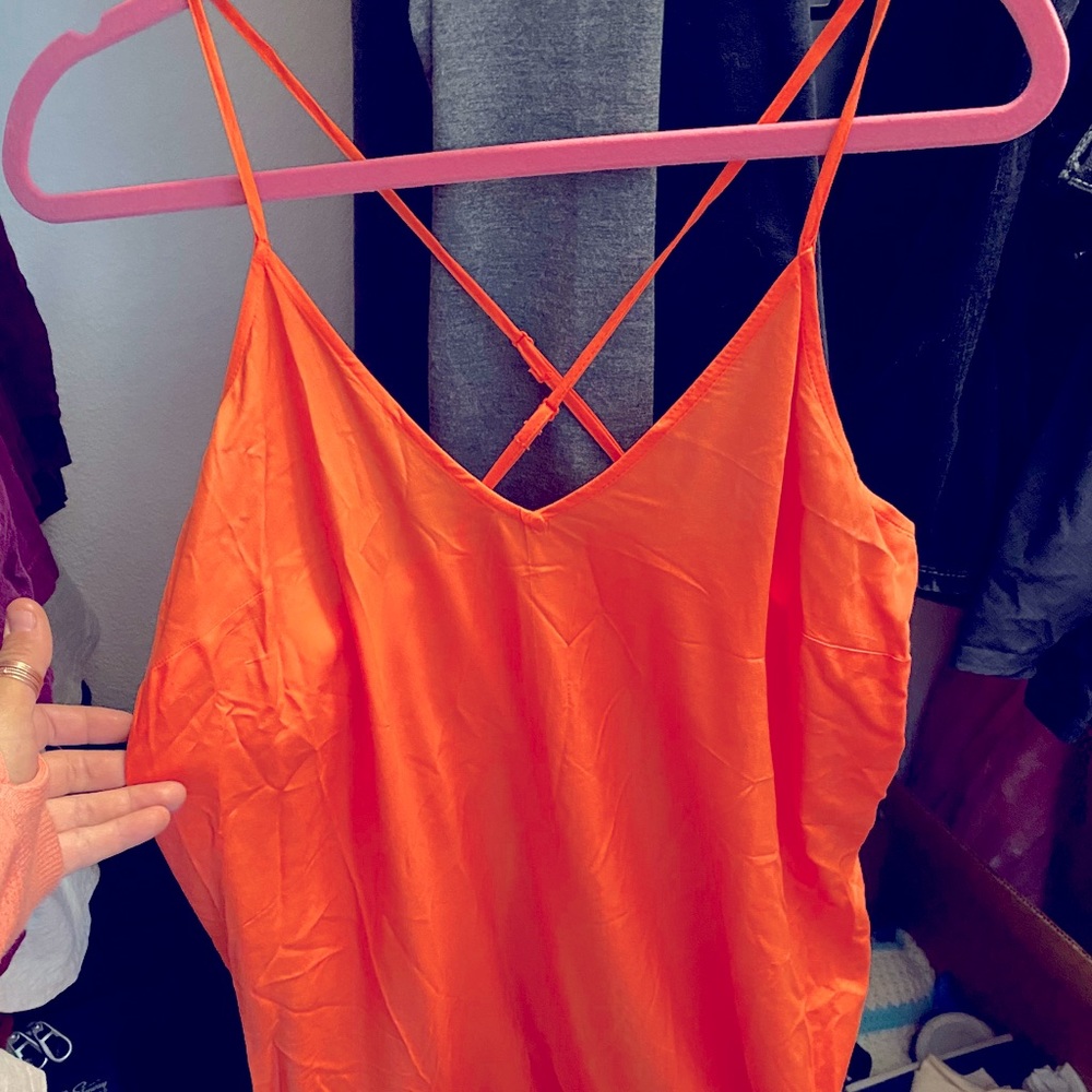 Pink maxi dress